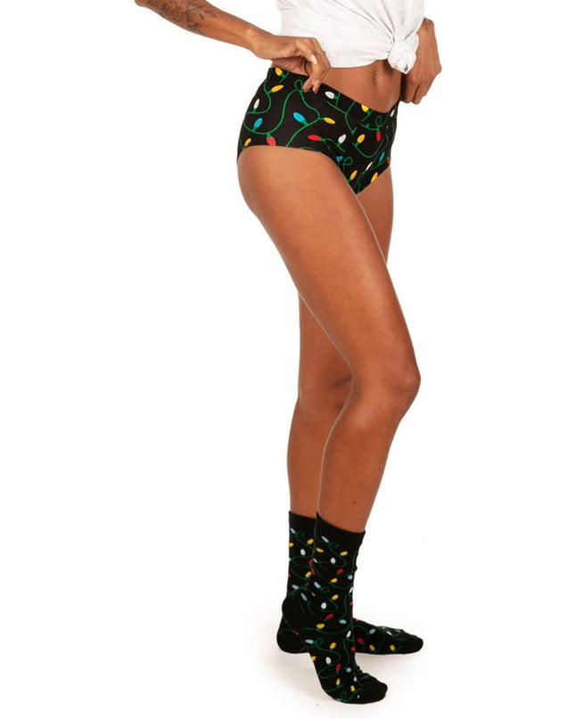 Kvinders Julelys Undertøj & Sokker Gaveæske