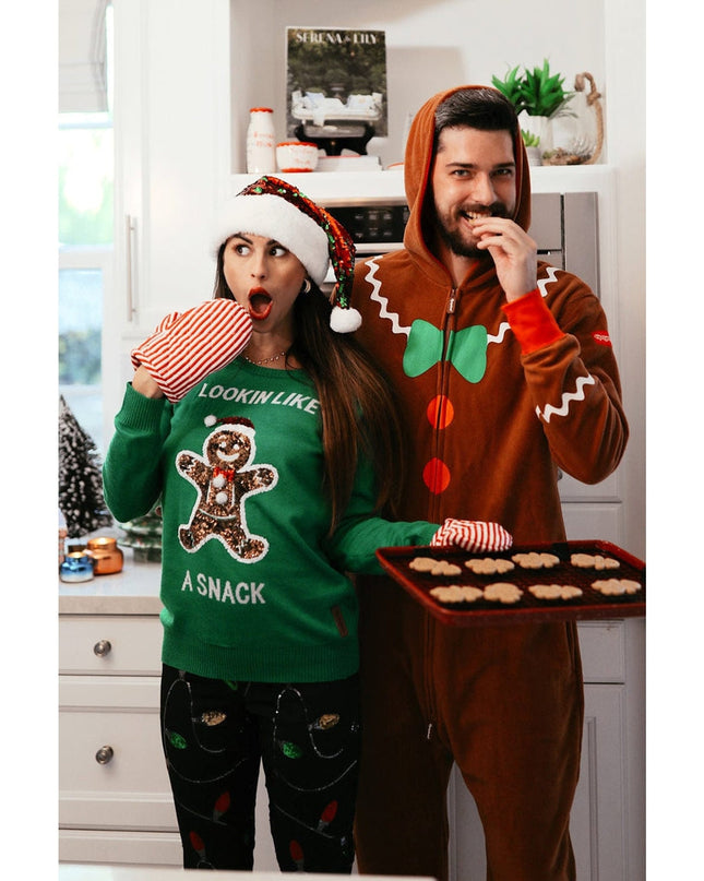 Vendbar paillet-julemandshat