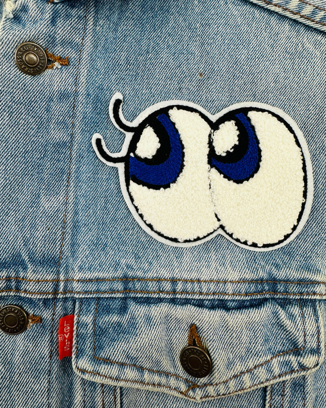 Googly Eyes Iron-On Patch