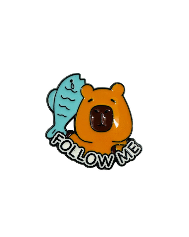 Brooch - Capybara XIV | Family Pajama Accessories