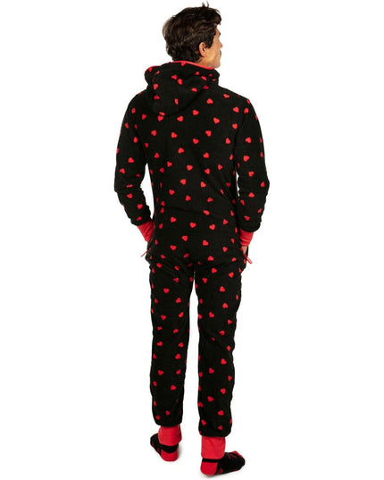 Mænds Hearts on Fire Jumpsuit