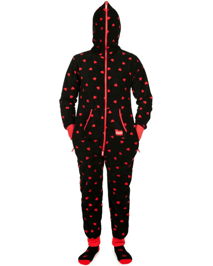 Mænds Hearts on Fire Jumpsuit