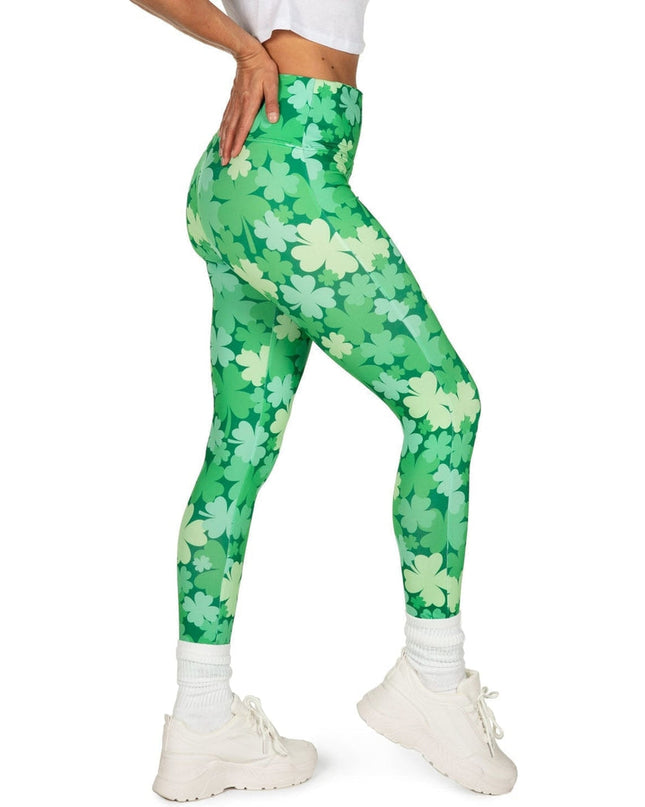 Kløvermark Høj Talje Leggings