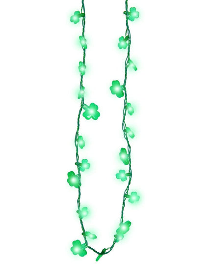 St. Paddy's Light Up Clover Necklace