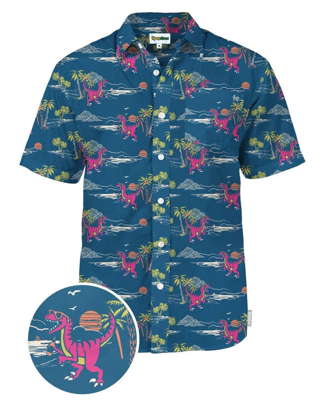 Men's Prehistoric Party Hawaiian Shirt