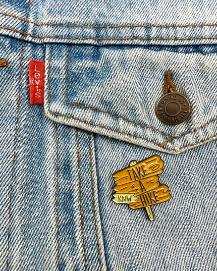 Take a Hike Enamel Pin Badge