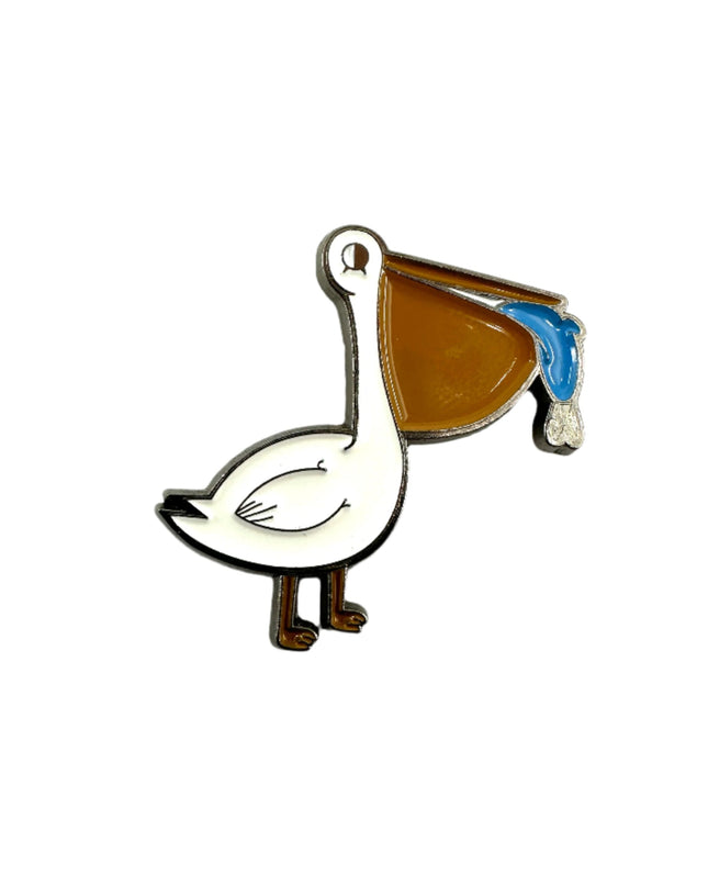 Pelican Pin Badge | Tags: Accessories