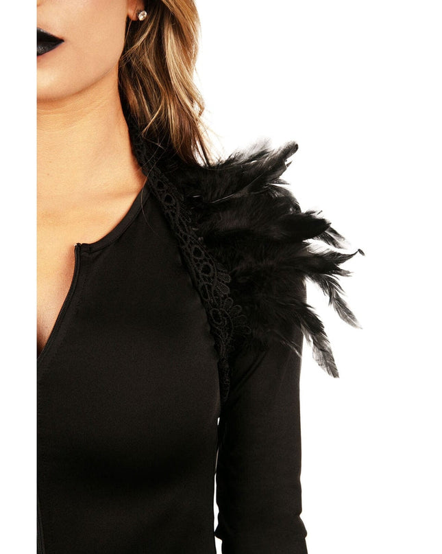 Sort Raven Kostume