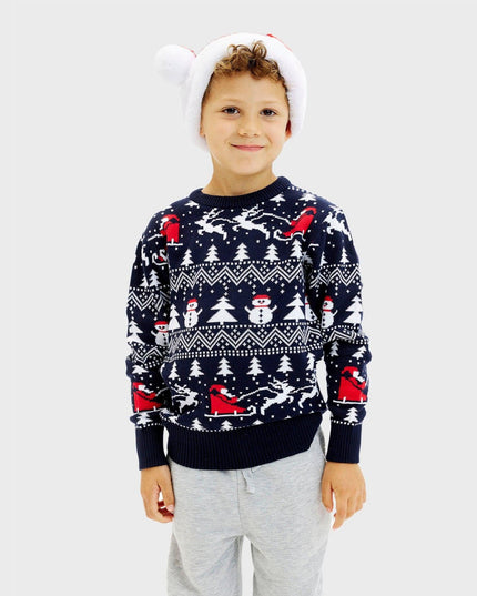 Stylish Kids Christmas Sweater for Holiday Cheer