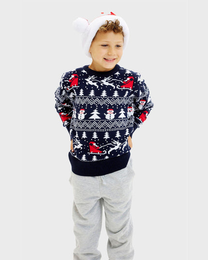 Stylish Kids Christmas Sweater for Holiday Cheer