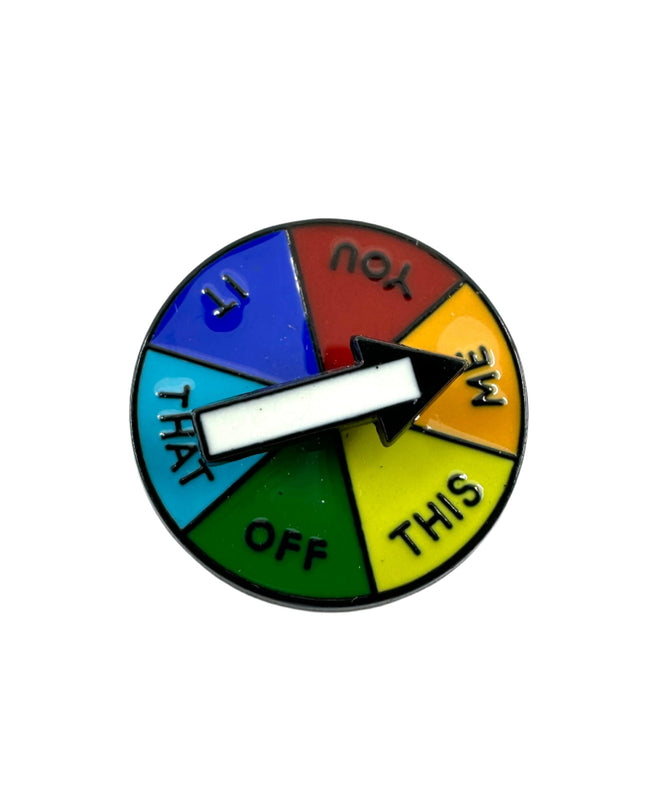 LGBTQ Hjul Emalje Pin Badge