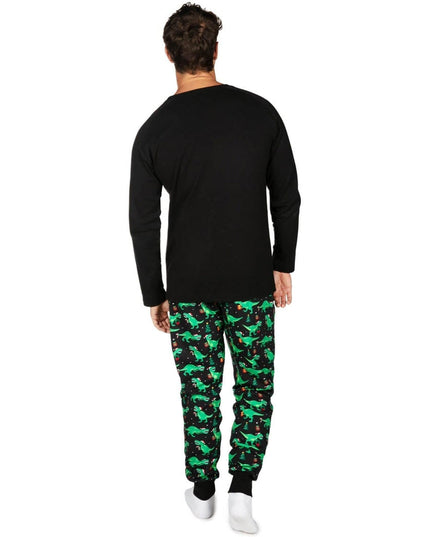 Men's Papasarus Crew Neck Pajama Set