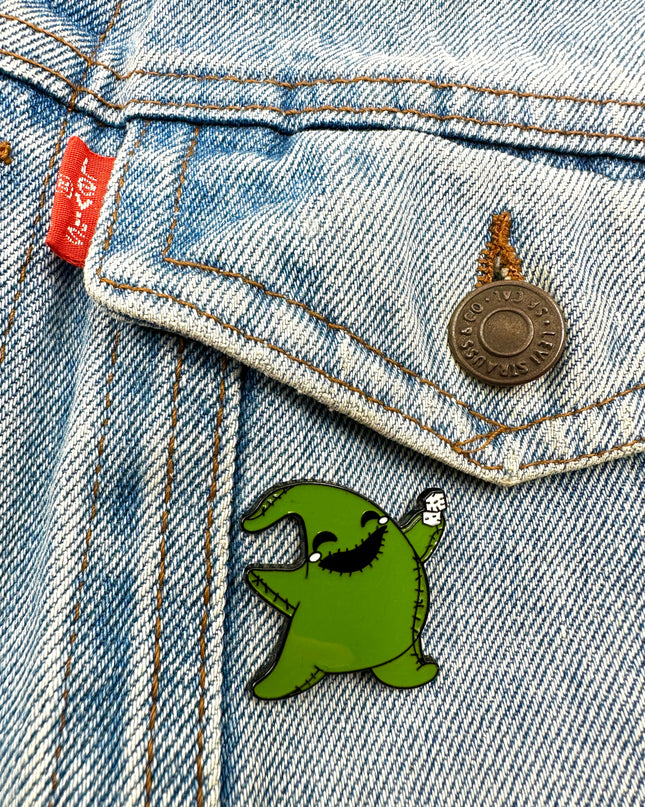 Ternede Spøgelse Pin - Sjov Halloween smykke