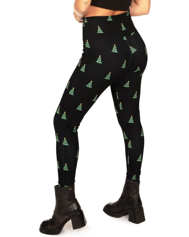 Juletræ Høj Talje Leggings