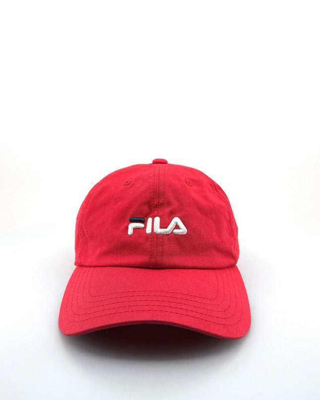 Fila Rød Vintage Baseball Cap til Mænd