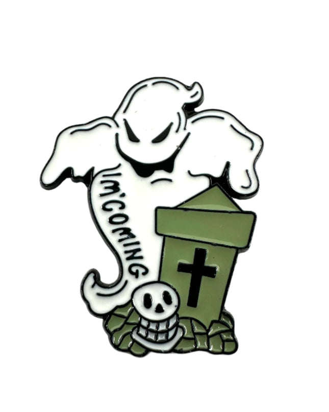Spøgelse II Pin - Klassisk uhyggeligt tilbehør til Halloween