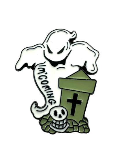 Pin de fantasma II - Accesorio clásico espeluznante para Halloween