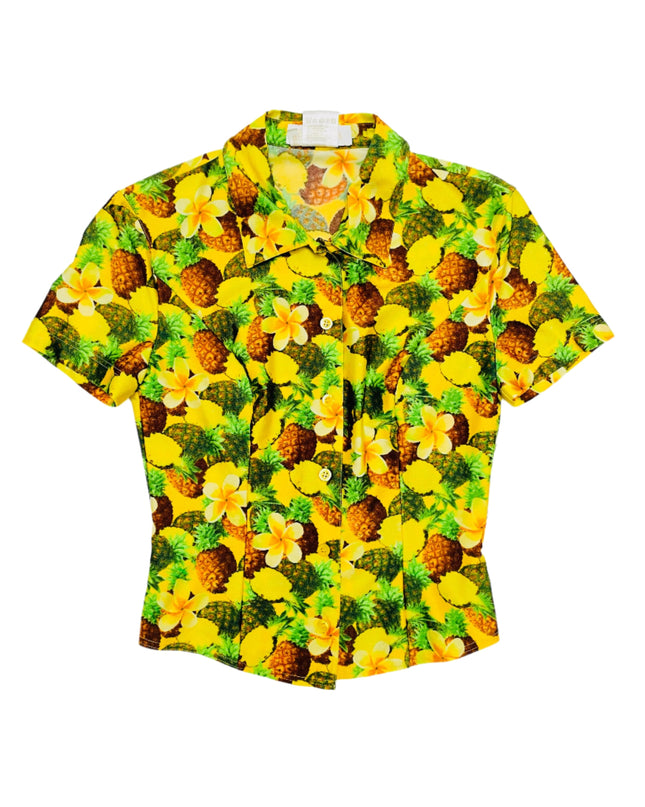 Vintage Escada Pineapple Blouse