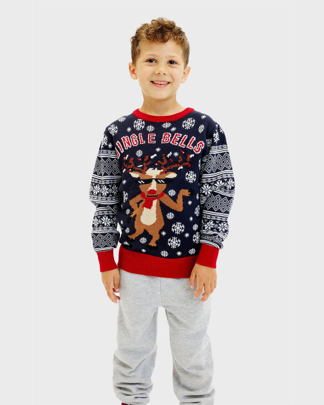 Jingle Bells Christmas Sweater - Kids