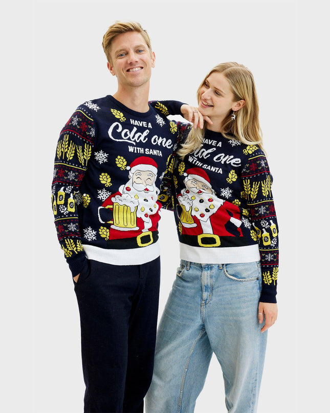 Have A Cold One With Santa Sweater for Men