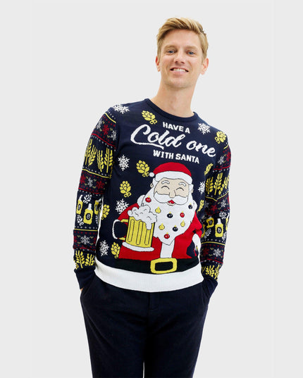 Have A Cold One With Santa Sweater for Men