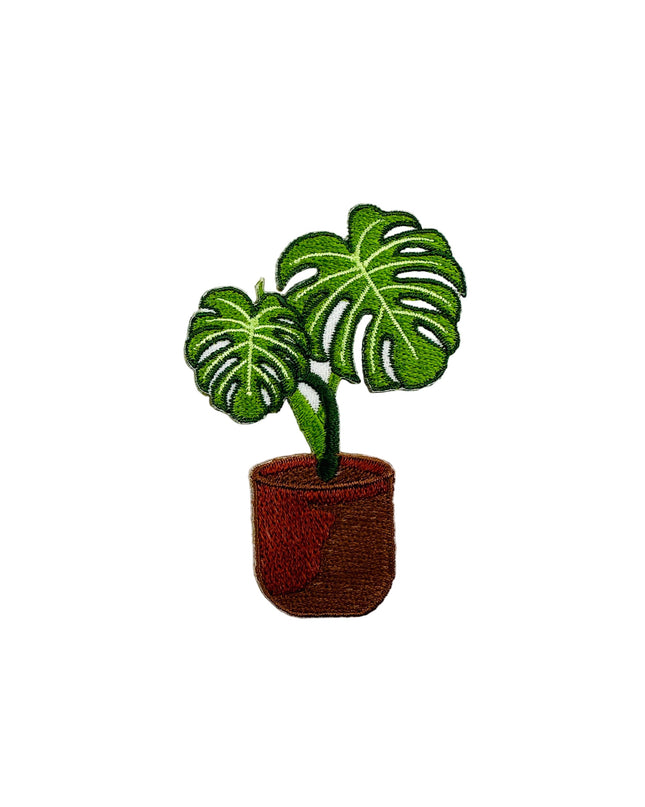 Monstera Iron-On Patch