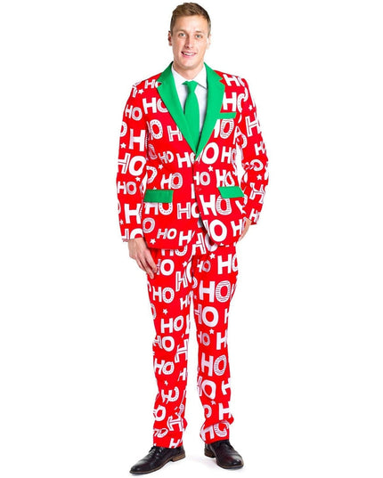 Herre Ho Ho Holla Blazer med Slips