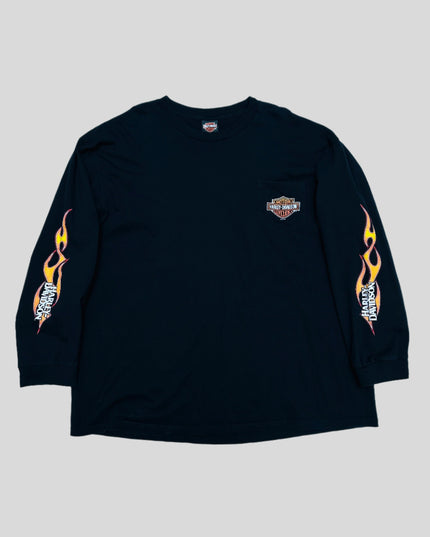 Vintage Harley Davidson Long Sleeve T-Shirt | Classic Biker Style