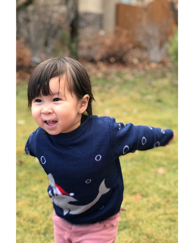 Baby / Toddler Sea Sleigher Ugly Christmas Sweater