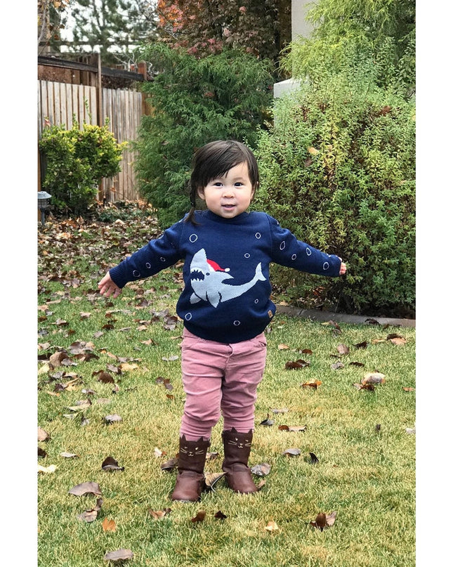 Baby / Toddler Sea Sleigher Ugly Christmas Sweater