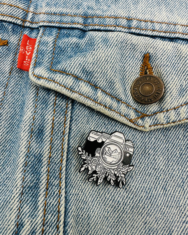 Nature Photo Pin | Family Christmas Pajamas & Accessories