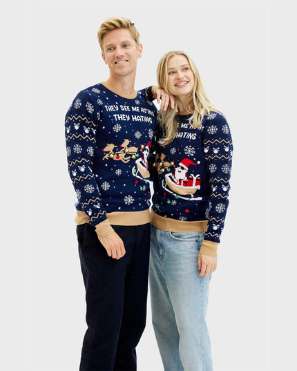 They See Me Ho'ing Sweater for Women - Light-Up Design