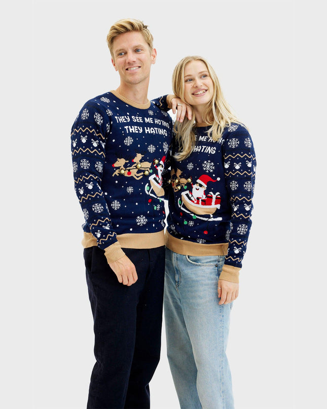 They See Me Ho'ing Sweater for Women - Light-Up Design