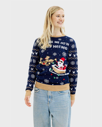 They See Me Ho'ing Sweater for Women - Light-Up Design