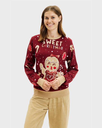 Cute Cookie Christmas Sweater for Women