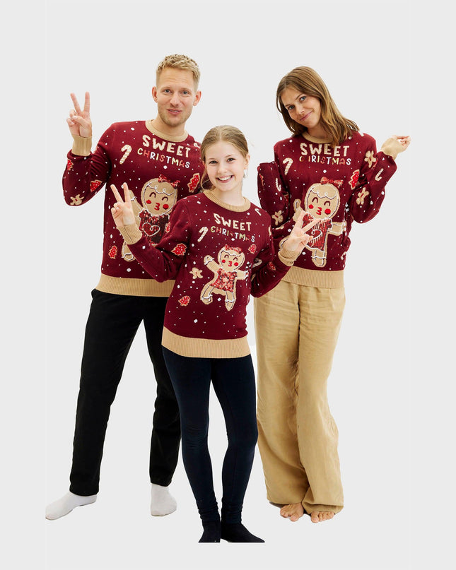 Cute Cookie Christmas Sweater for Women