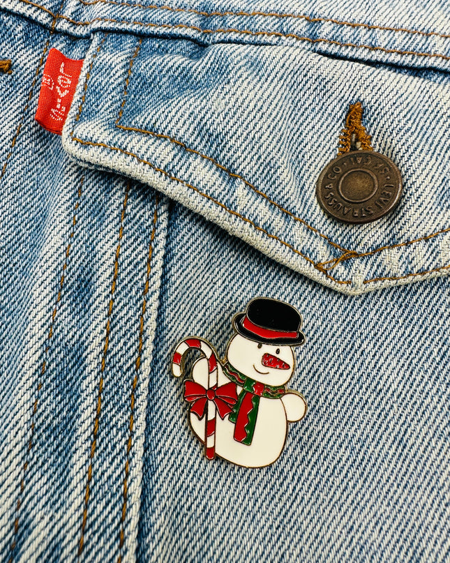 Brooch - Snowman | Charming Christmas Accessories