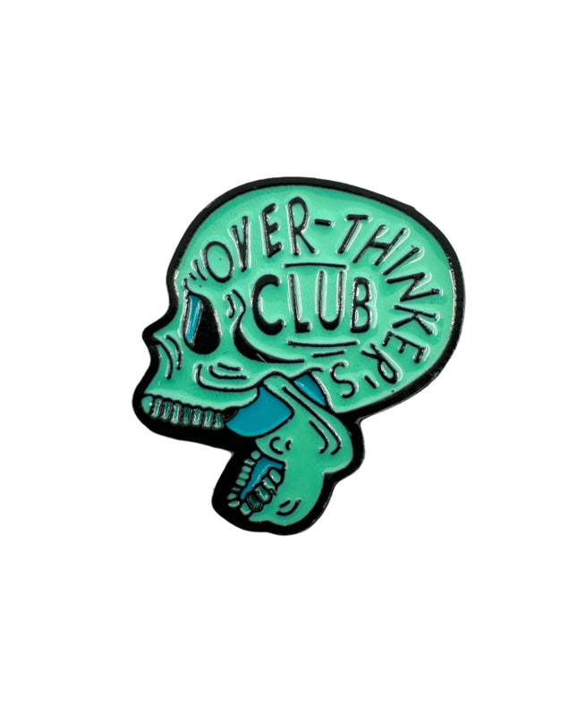 Over-Thinkers Club Emalje Pin Badge