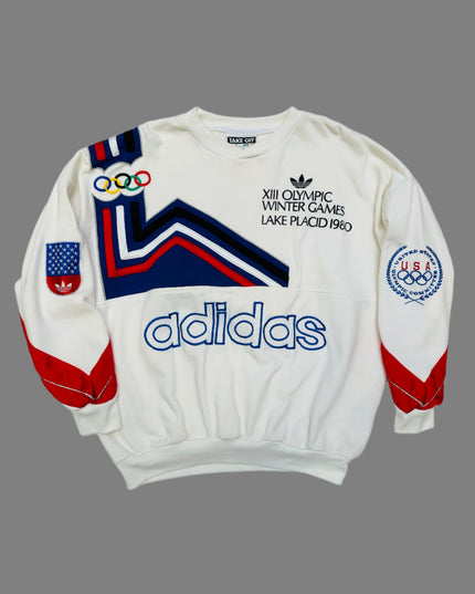 Vintage Hoodie - Adidas | XIII Olympic Winter Games 1980