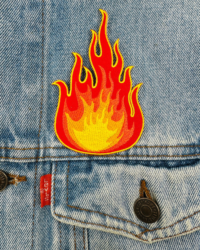 Iron-On Patch - Flame III