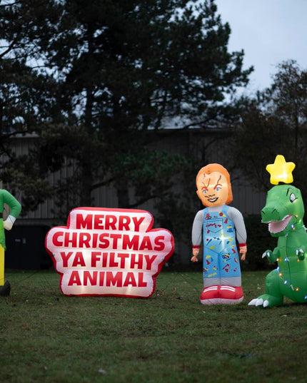 T-Rex Dinosaur Christmas Light