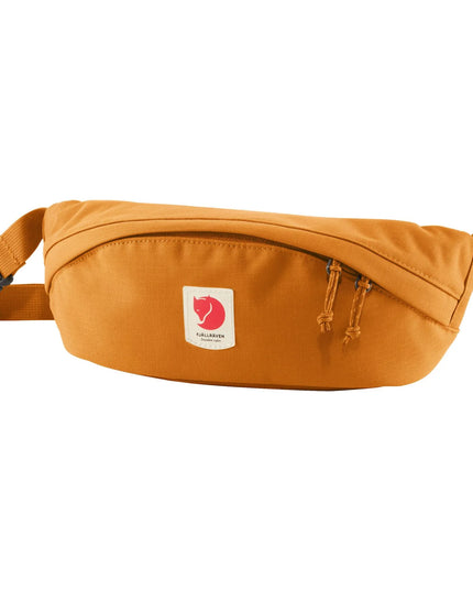 Fjallraven Ulvö Riñonera Mediana - Rojo dorado | Handle: fjallraven-ulvo-hip-pack-medium-red-gold
