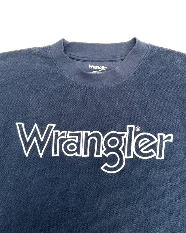 Vintage Wrangler Blue Sweater - Holiday Collection for All