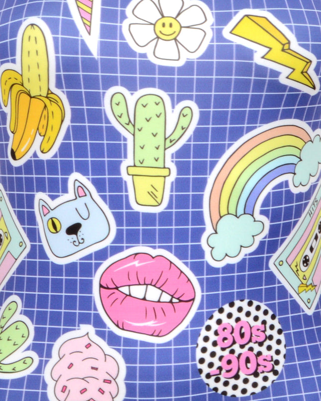 Vestido de baño de estilo años 80 para la playa