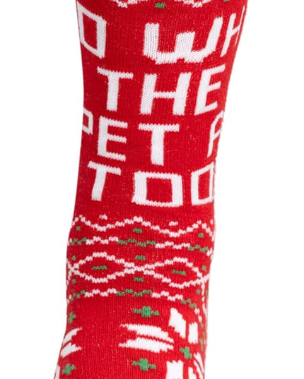 Agent Todd and Margo Christmas Vacation Unisex Socks