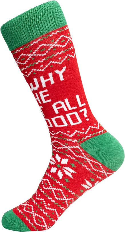 Agent Todd and Margo Christmas Vacation Unisex Socks