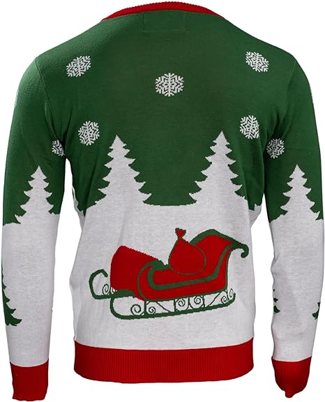 Special Delivery Santa Claus 3D Gift Sweater