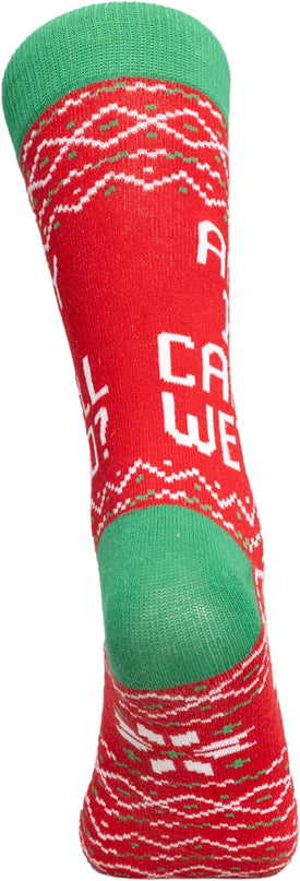 Agent Todd and Margo Christmas Vacation Unisex Socks
