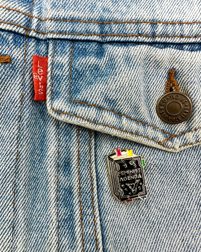 Feministisk Agenda Emalje Pin Badge