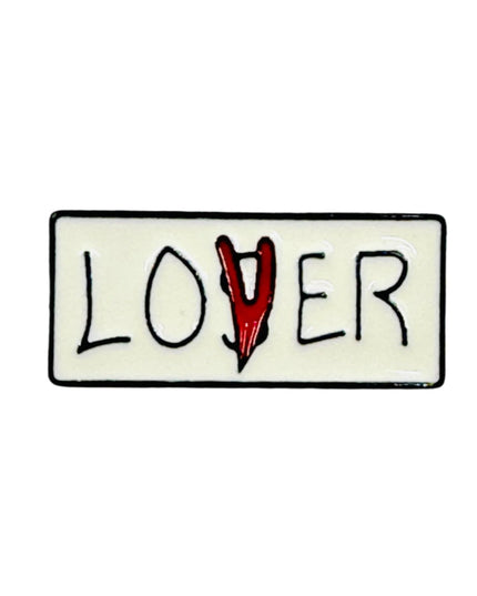 Lover/Loser Pin Badge